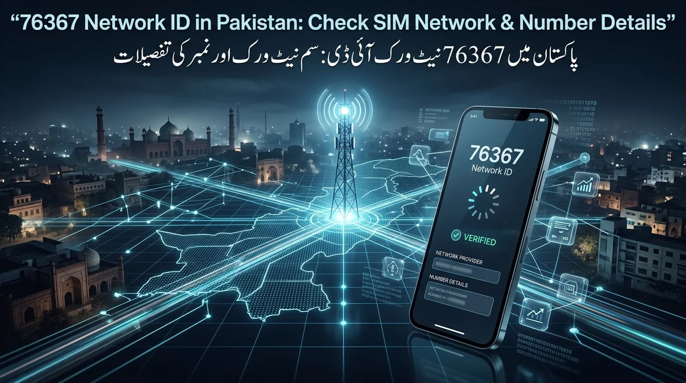 76367 Network ID in Pakistan