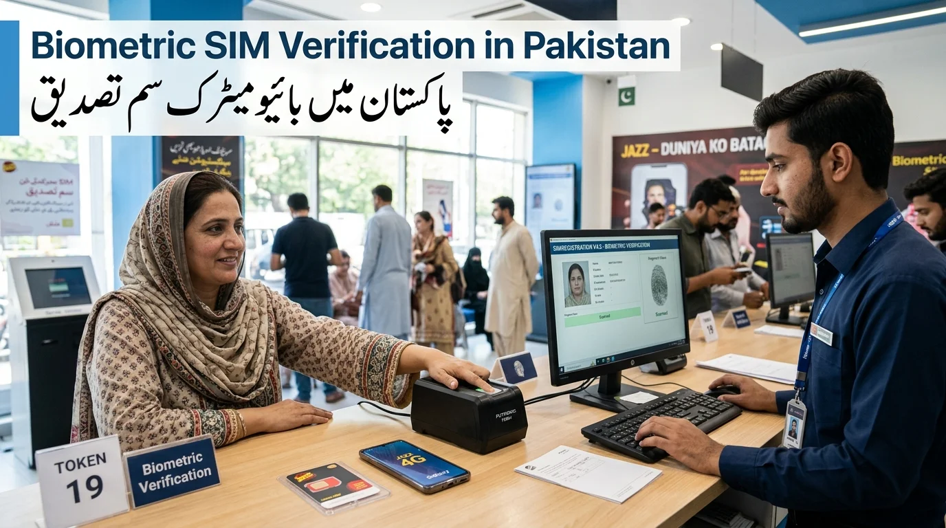 Biometric SIM Verification in Pakistan
