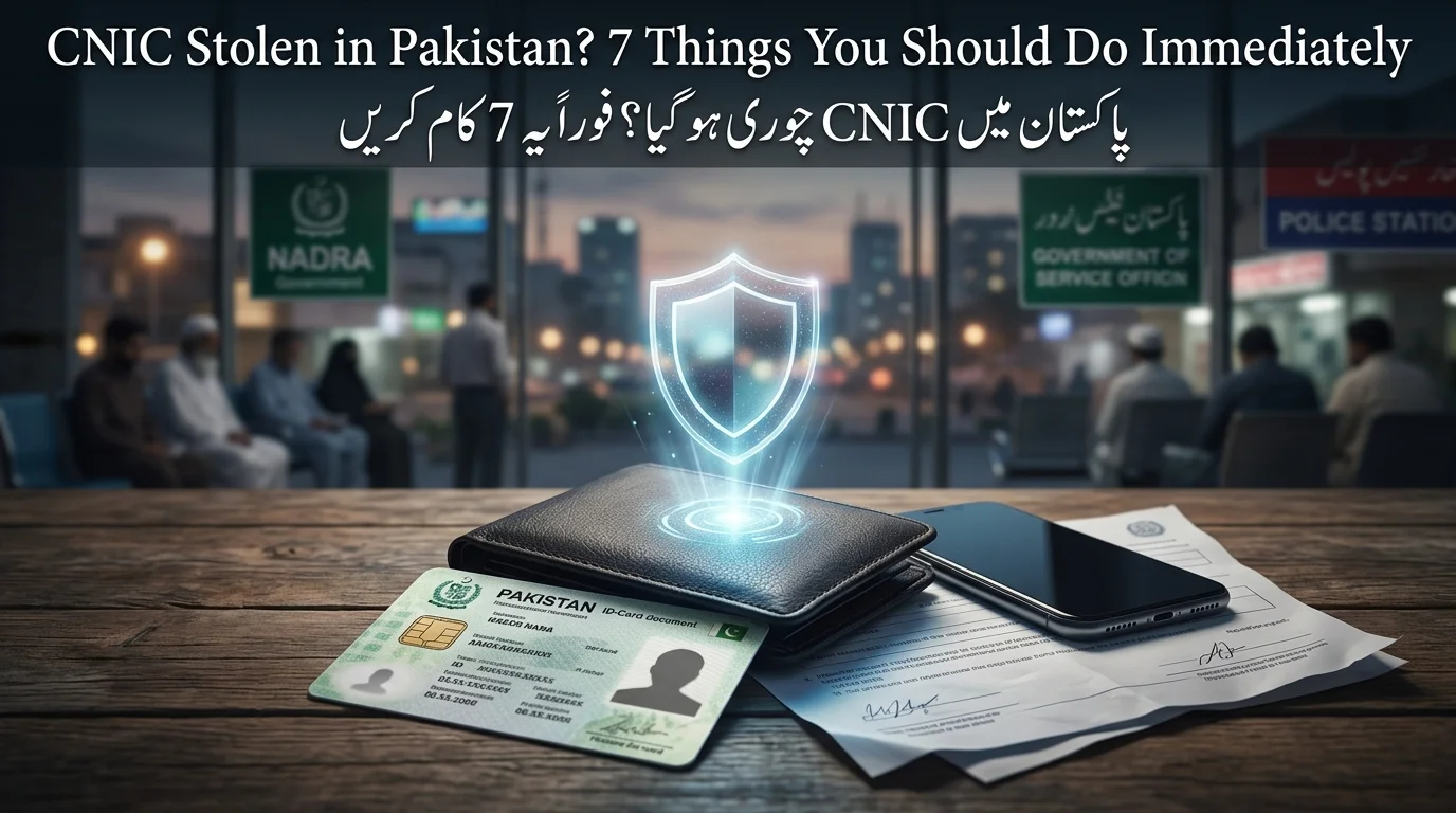 CNIC Stolen in Pakistan