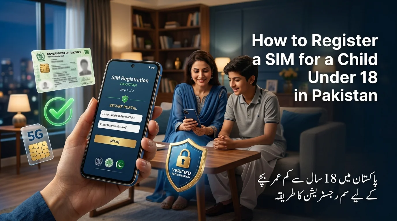Can a Child Under 18 Get a SIM in Pakistan