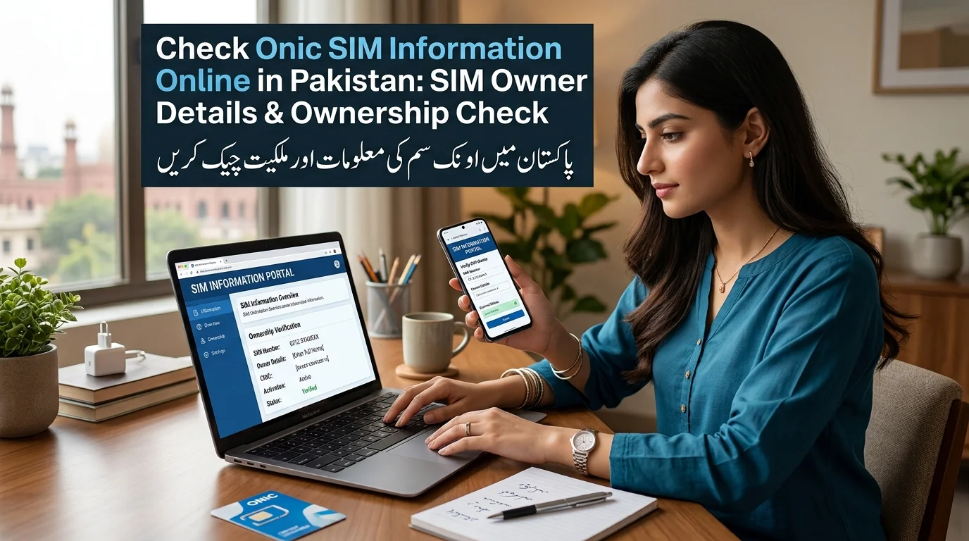 Check Onic SIM Information Online in Pakistan