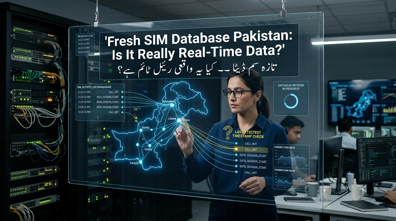 Fresh SIM Database Pakistan