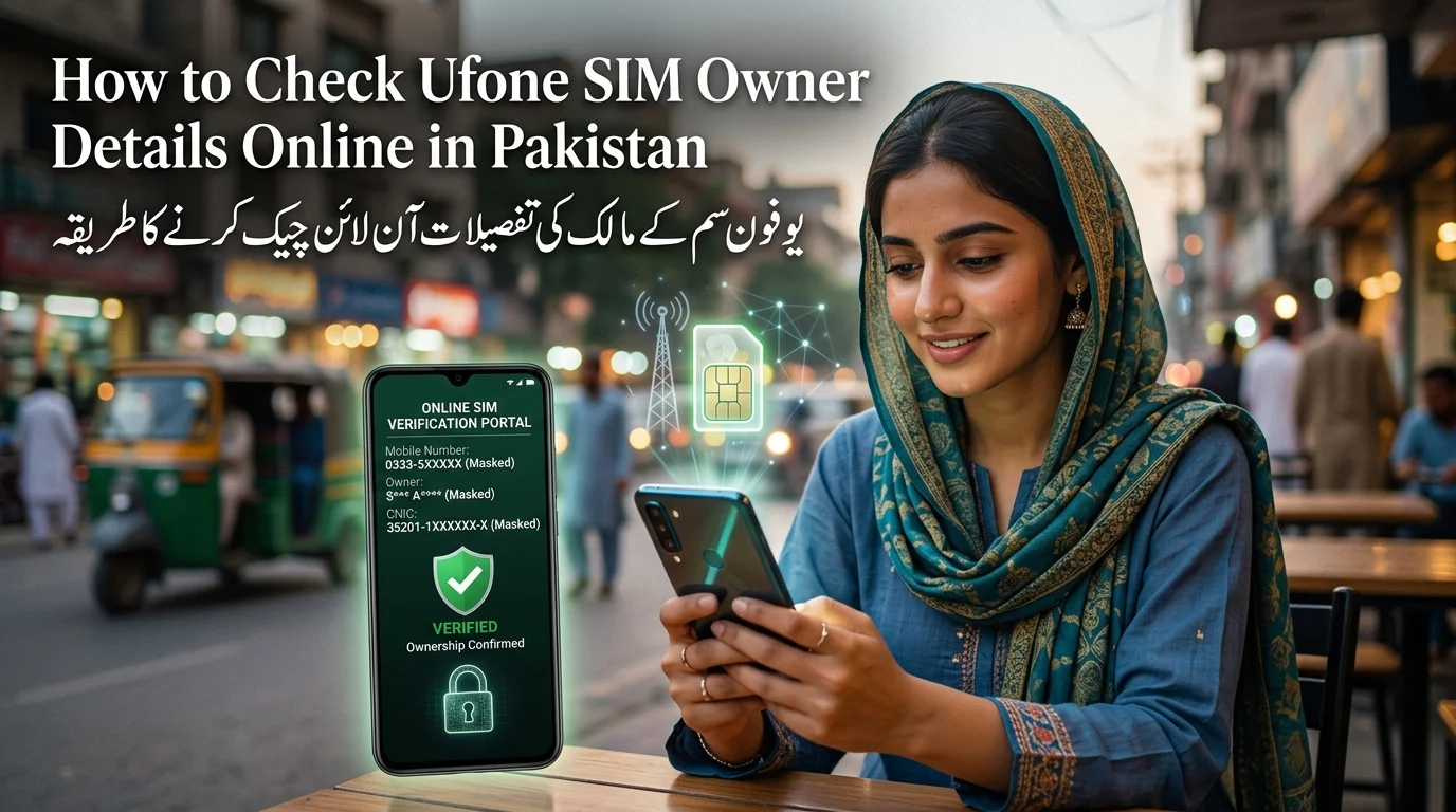 How to Check Ufone SIM Owner Details Online in Pakistan