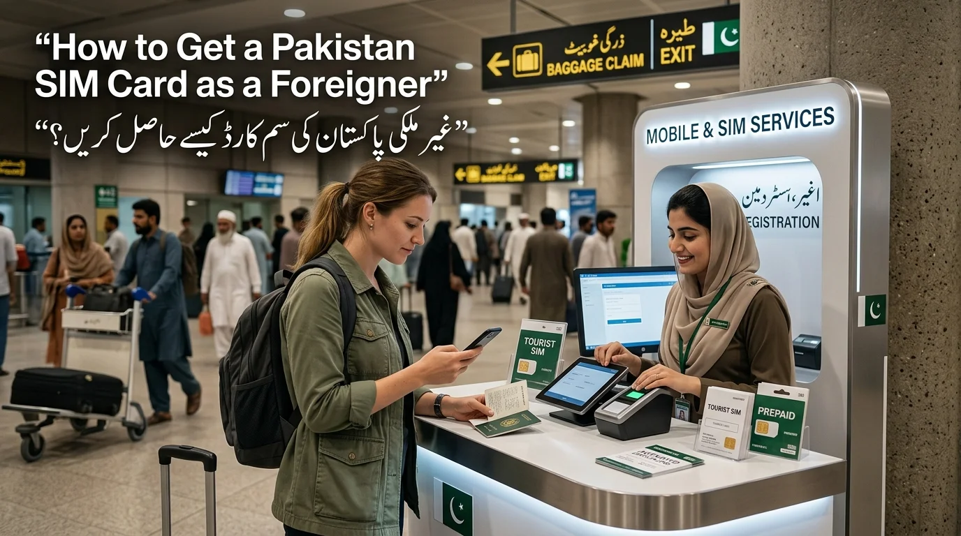 How to Get a Pakistan SIM Card as a Foreigner