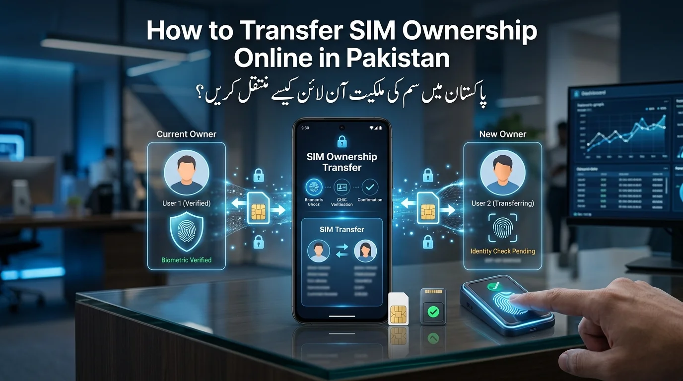 How to Transfer SIM Ownership Online in Pakistan