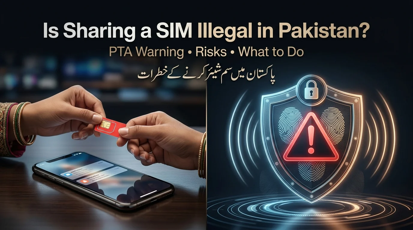 Is Sharing a SIM Illegal in Pakistan
