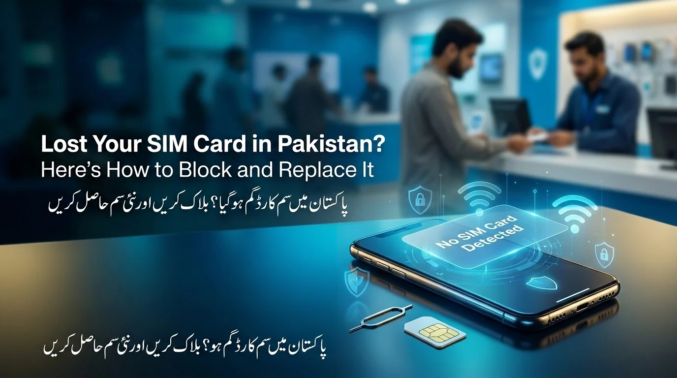 Lost Your SIM Card in Pakistan