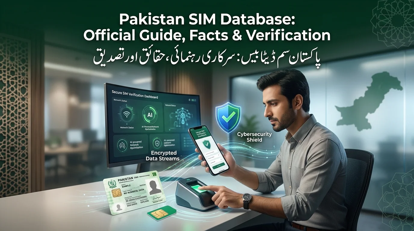 Pakistan SIM Database Official Guide, Facts & Verification