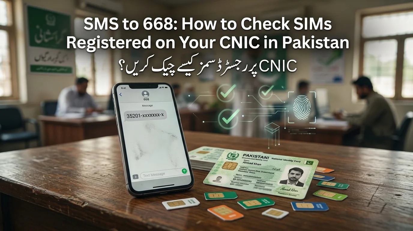 SMS to 668
