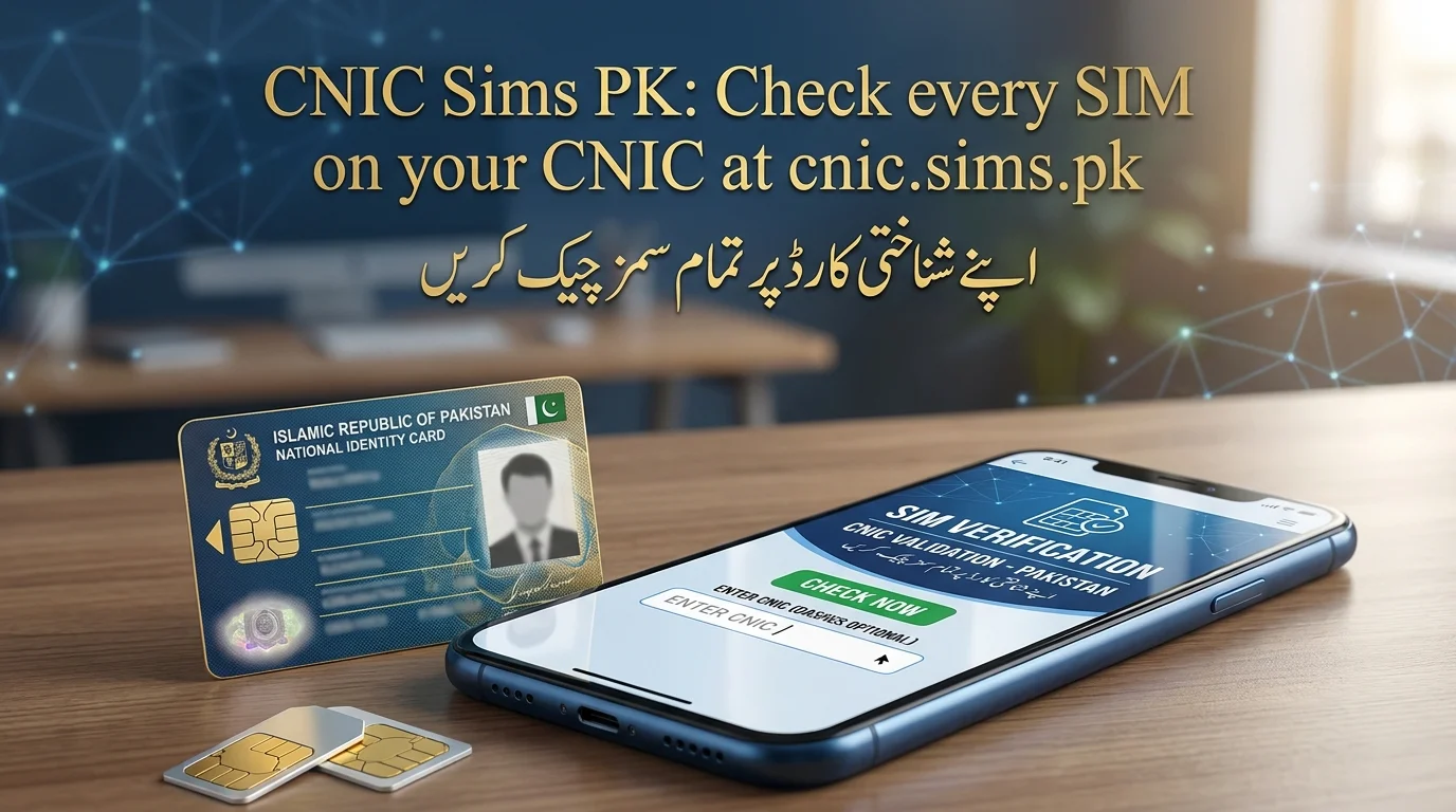 CNIC Sims PK